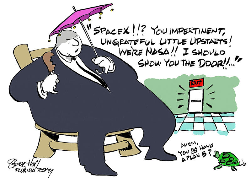 Editorial cartoons